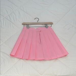 American Apparel Vibrant Pink Skater Skirt